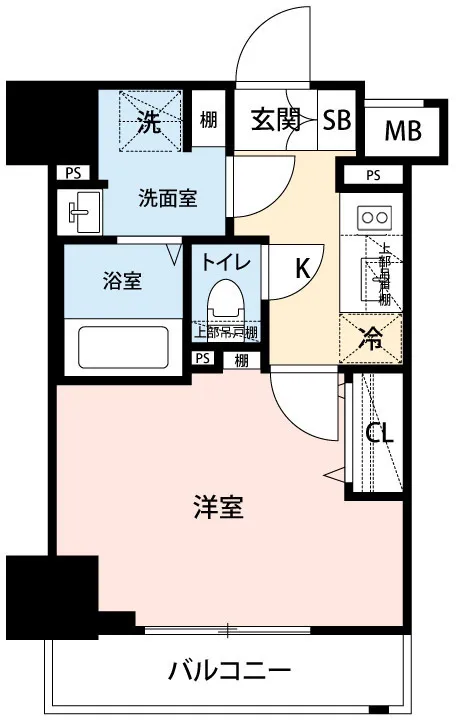 Mynavi STAY Neo Vista Asakusa Tawaramachi - Floor Plan - []