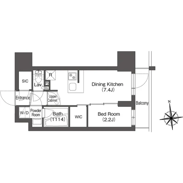 Comforia Oji - Floor Plan - ["Rectangle", "Font", "Parallel"]