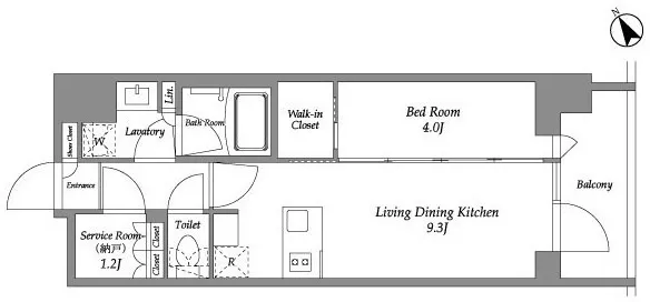 Season Flats Omorinishi - Floor Plan - []