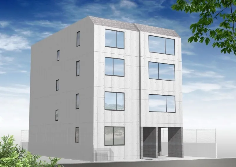 Atrio Flats Togoshi - Exterior - ["Building", "Cloud", "Window"]