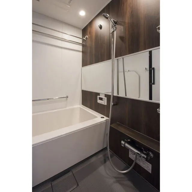 LIBR GRANT Setagaya Tsurumaki - Interior - ["Bathtub", "Plumbing fixture", "Bathroom cabinet"]