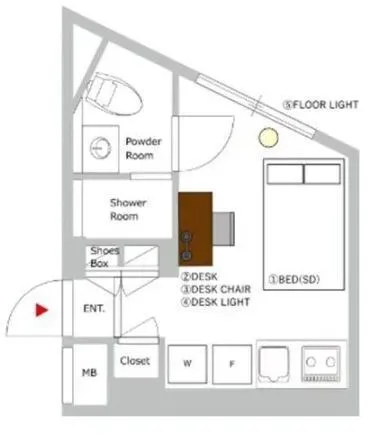 Hmlet Shibuya Ohashi - Floor Plan - []