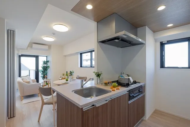 Prince Asylee Court - Interior - ["Apartment", "Countertop", "Kitchen"]