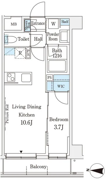 La Casa Hiroo - Floor Plan - []