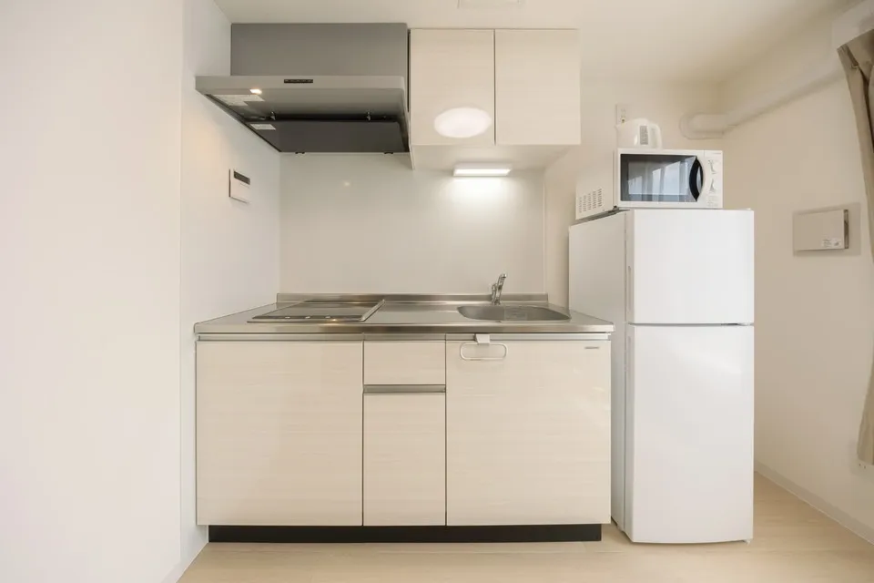 Hmlet Shinjuku Kawadacho - Interior - ["Interior design", "Kitchen", "Major appliance"]