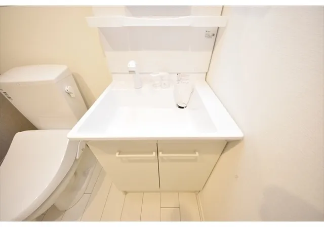 Le Coeur Shibuya Honmachi - Interior - ["Plumbing fixture", "Flooring", "Bathroom Sink"]