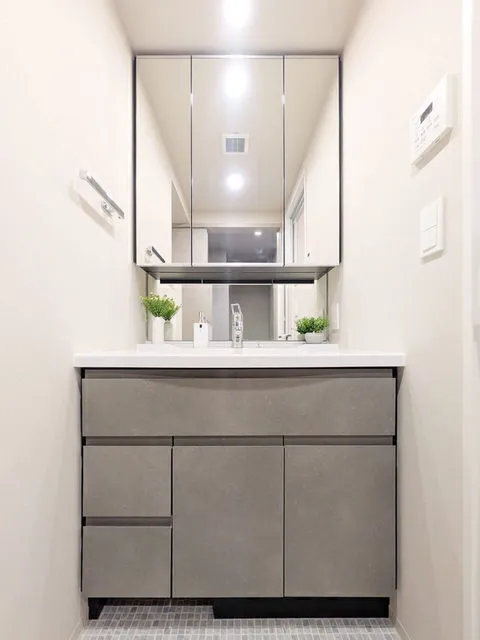 Baus Flats Kuramae - Interior - ["Flooring", "Plumbing fixture", "Bathroom cabinet"]
