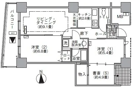 Acty Shiodome - Floor Plan - ["Diagram", "Floor plan", "Plan"]
