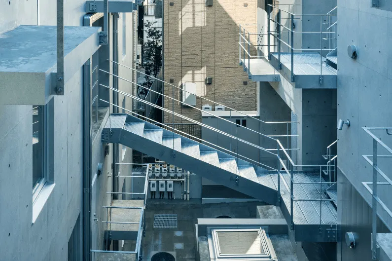 Futaba Town Apartments - Exterior - ["Architecture", "Apartment", "Urban design"]