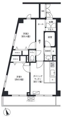 Saison Fukagawa - Floor Plan - ["Plan", "Diagram"]