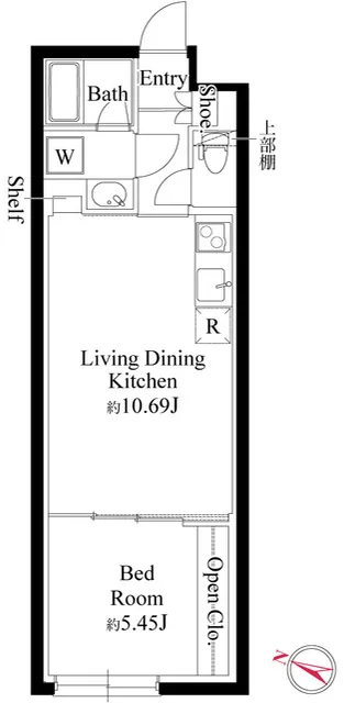 Grand Paseo Yoyogi Uehara - Floor Plan - []