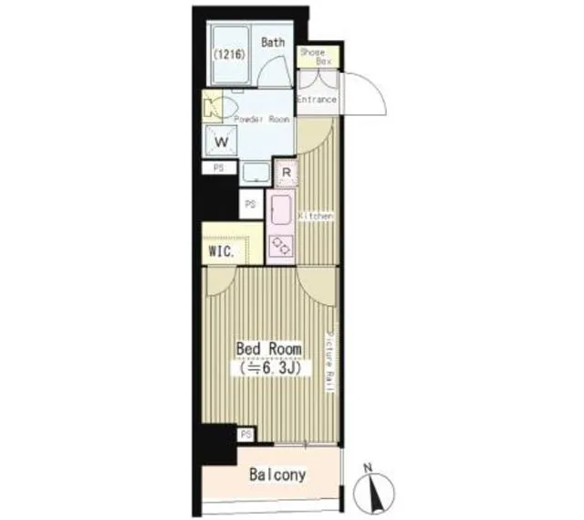 Anville Kanda Tsukasamachi - Floor Plan - ["Floor plan", "Floor", "Drawing"]