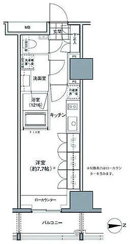 Park Habio Higashinakano - Floor Plan - ["Diagram"]
