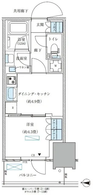 Park Axis Nishi-Ojima Comfort Square - Floor Plan - []
