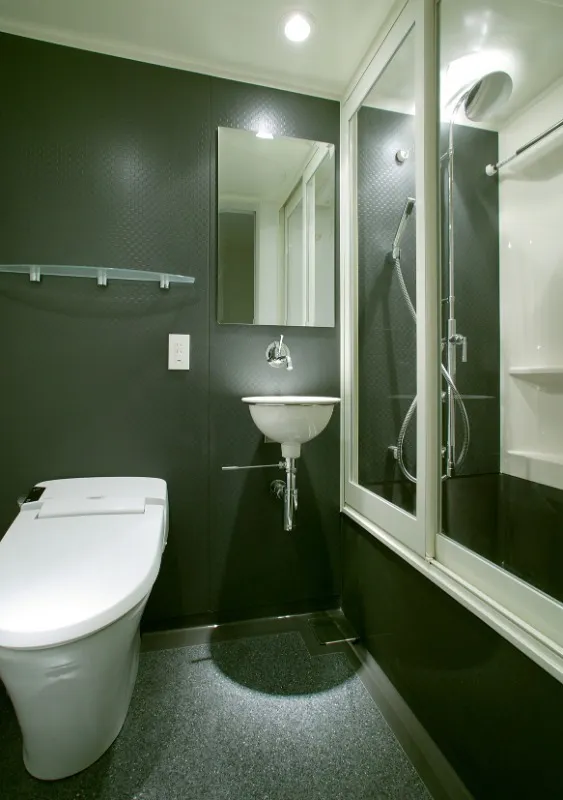Castalia Azabujuban Ⅱ  - Interior - ["Plumbing fixture", "Mirror", "Tap"]
