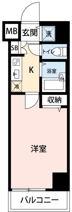 Mynavi STAY Miraie Nihonbashi Kabutocho - Floor Plan - []