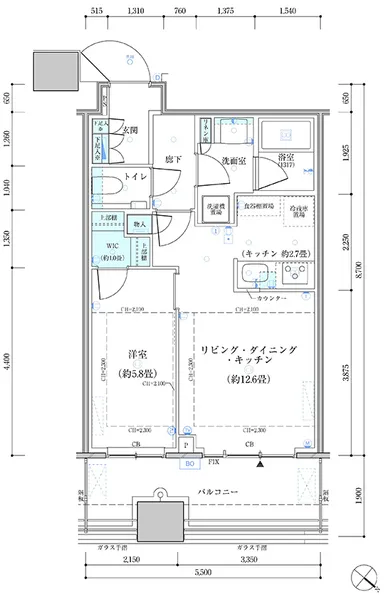 Park Tower Kachidoki South Building - Floor Plan - ["White", "Number", "Plan"]