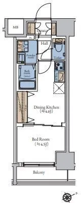 Estee Maison Omori - Floor Plan - []