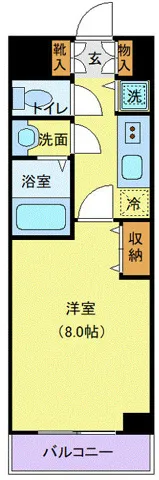 Maison De Ville Shinagawa - Floor Plan - ["Apartment"]