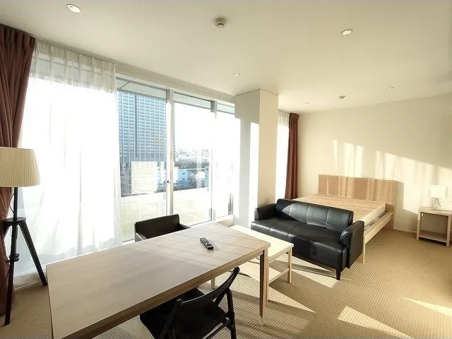 Frontier Residence The Tower Shinagawa - Interior - ["Furniture", "Table", "Wood"]