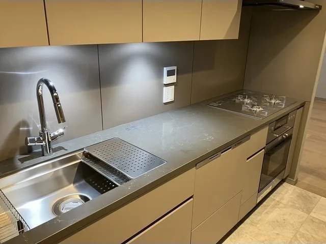 Wellis Daikanyama Sarugakucho Terrace - Interior - ["Kitchen", "Countertop", "Kitchen Sink"]