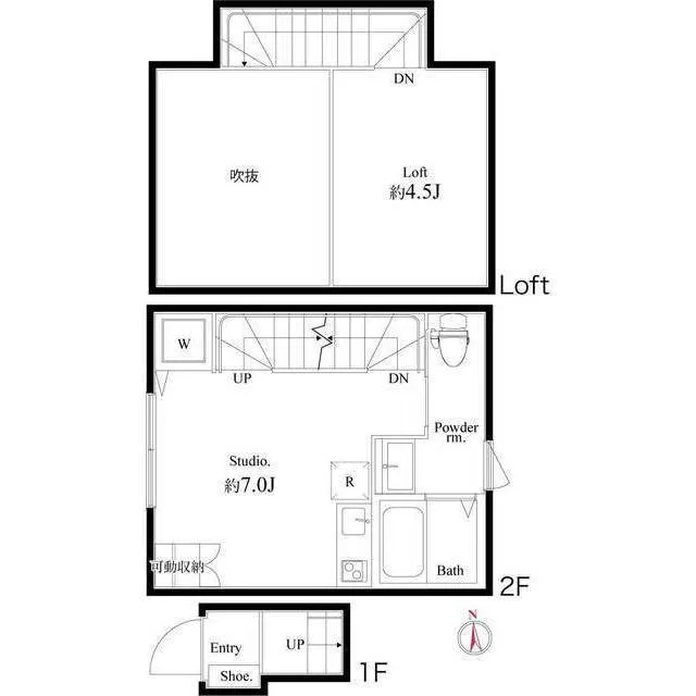 Apartment Umegaoka Grande - Floor Plan - ["White", "Line", "Schematic"]