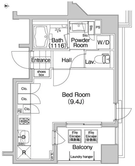 Comforia Sasazuka - Floor Plan - ["Diagram"]