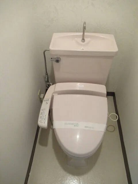 Tetsuhizaka Mansion - Interior - ["Toilet seat", "Plumbing fixture", "Toilet"]