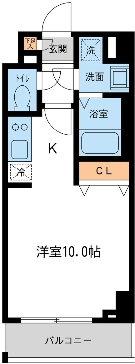 Prime Urban Sumiyoshi II - Floor Plan - ["Rectangle", "Line", "Font"]