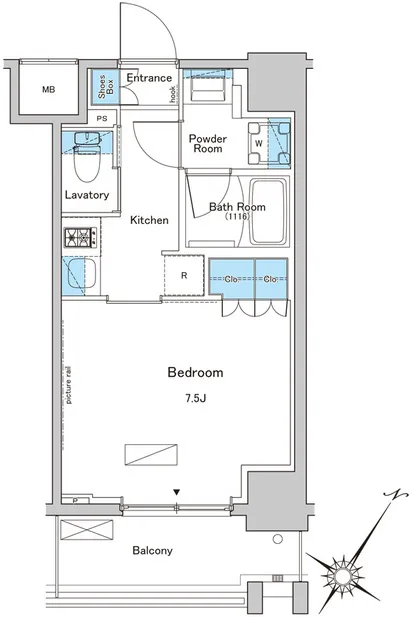 Lefon Progres Minami Otsuka - Floor Plan - ["Diagram"]