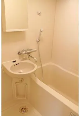 Diamond Residence Kaminarimon - Interior - ["Plumbing fixture", "Flooring", "Bathroom"]