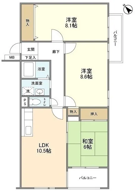 Le Verte Chofu - Floor Plan - ["Floor plan", "Diagram"]