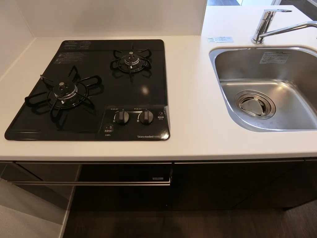 Asyl Court Nishi Magome II - Interior - ["Kitchen", "Kitchen Sink", "Major appliance"]