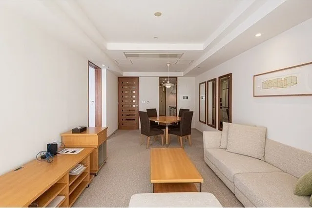 Prudential Tower Residence - Interior - ["Furniture", "Table", "Building"]