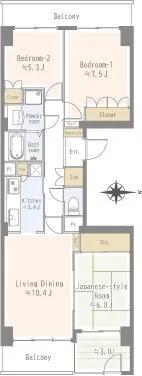 New City Higashi Totsuka East Building 4 Room 1203