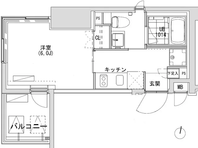 Grandior Hiroo Terrace  - Floor Plan - ["Floor plan", "Technical drawing", "Text"]