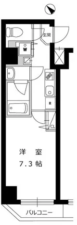 Harmony Residence Tamachi - Floor Plan - []