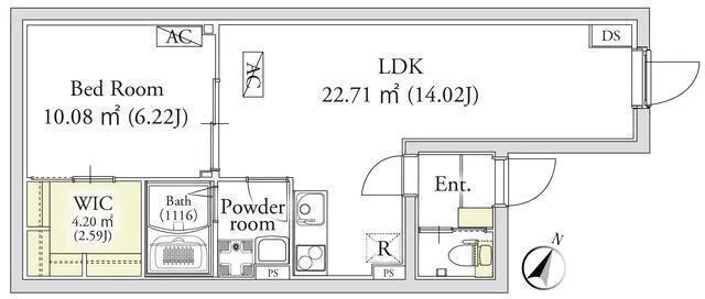 Casa Felice Jiyugaoka - Floor Plan - ["White", "Diagram", "Technical drawing"]