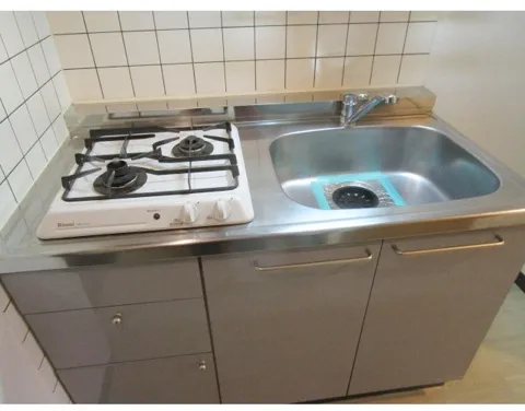 Maison De Ville Shibadaimon - Interior - ["Kitchen Sink", "Kitchen", "Kitchen Appliance"]