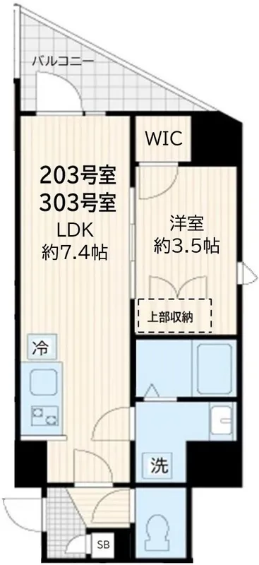 Arc En Ciel Shinjuku Daikyocho - Floor Plan - ["Apartment"]