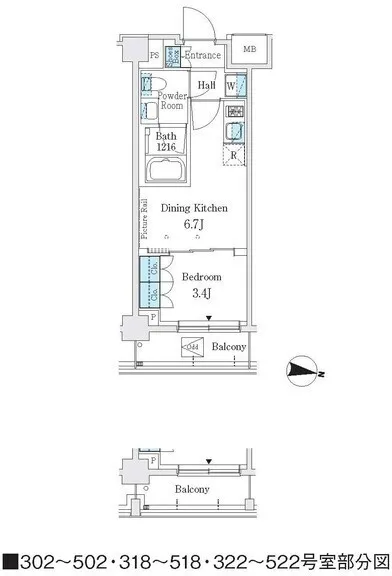 J.GRAN Court Shinagawa Nishioi WEST - Floor Plan - ["Diagram"]