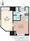 Prime Bliss Morishita Studio - Floor Plan - ["Apartment", "Brutalist architecture"] thumbnail
