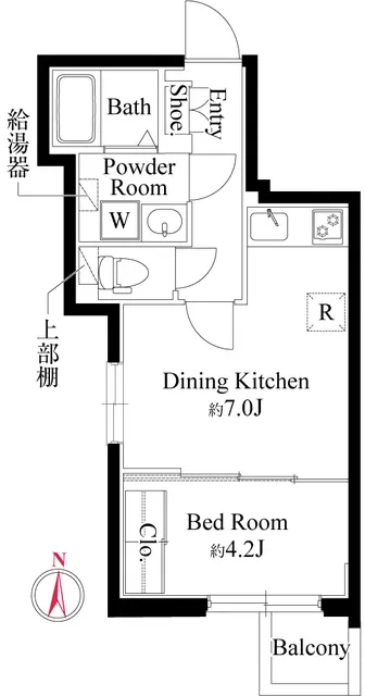 Grand Paseo Nakameguro II - Floor Plan - ["White", "Diagram", "Floor plan"]