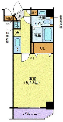 Dearly Awesome Kiba Park - Floor Plan - []