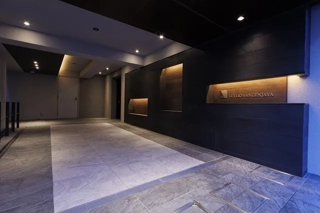 Stylio Sangenjaya - Exterior - ["Lighting", "Interior design", "Hall"]