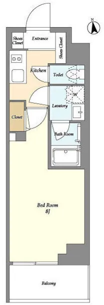 Rexceed Kagurazaka - Floor Plan - []