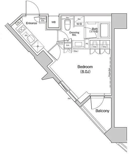 The Park Habio Nakano Fujimicho Garden - Floor Plan - ["Plan", "Diagram"]