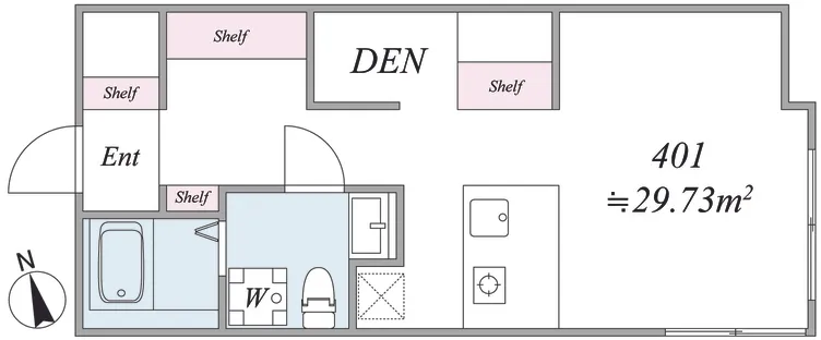 The Trias Togoshiginza - Floor Plan - ["Floor plan"]