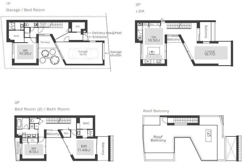 THE GRANHAUS HANEGI BLACK - Floor Plan - ["Plan", "Diagram", "Floor plan"]