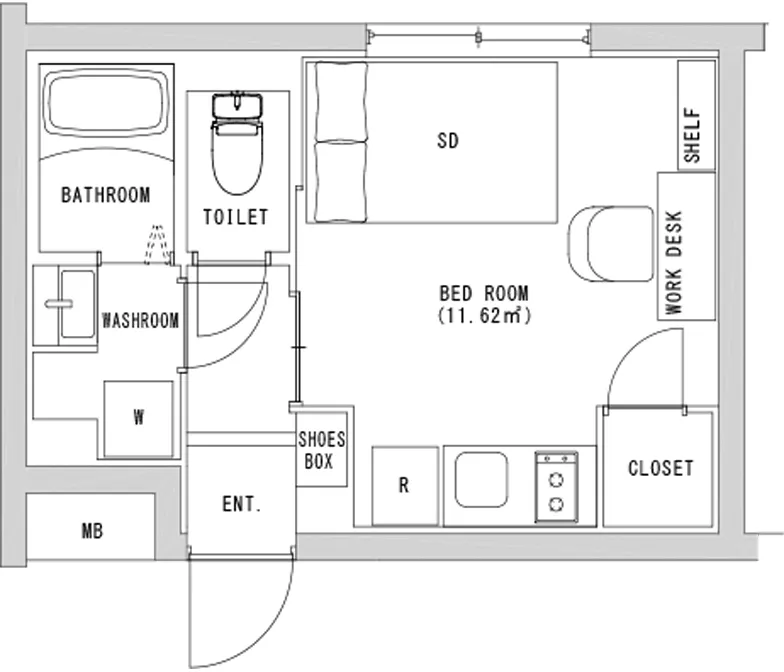 Hmlet Nishikoyama - Floor Plan - []